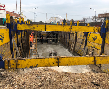 Desagüe pluvial arroyo el Barco